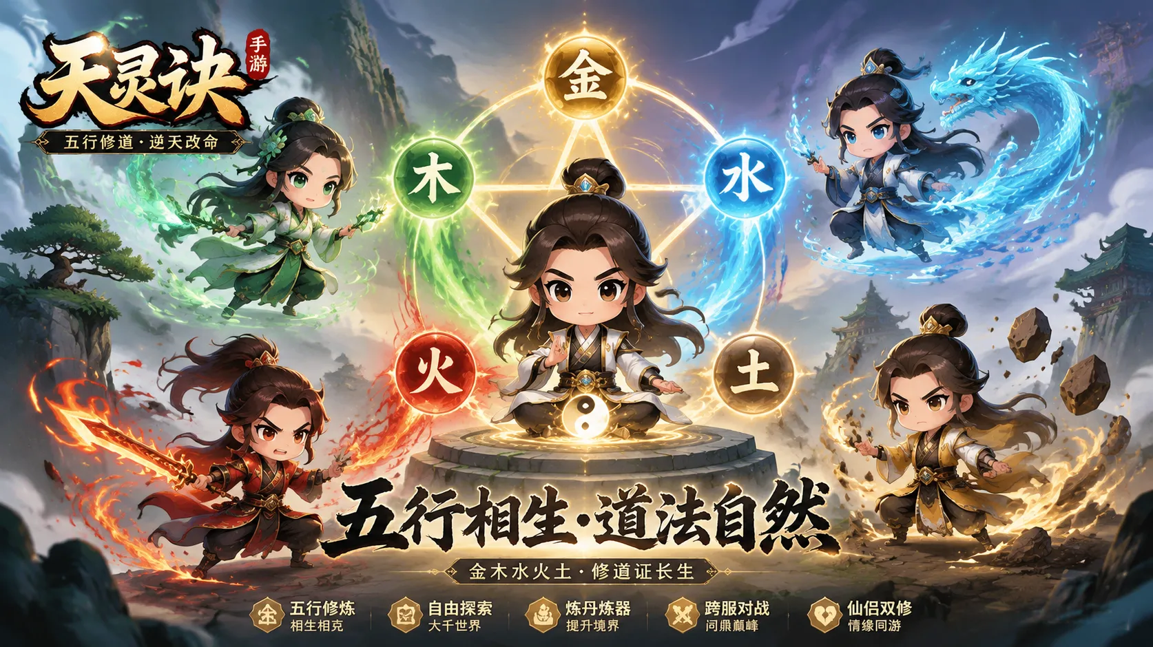 天灵诀手游官方主站丨幻兽·法宝·功法三位一体养成解析,零氪打造顶配战力! 天灵诀手游官方主站丨幻兽·法宝·功法三位一体养成解析,零氪打造顶配战力!